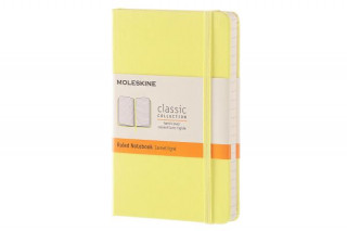 Moleskine Citron Yellow Pocket Ruled Notebook Hard