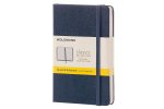 Moleskine Sapphire Blue Pocket Squared Notebook Hard