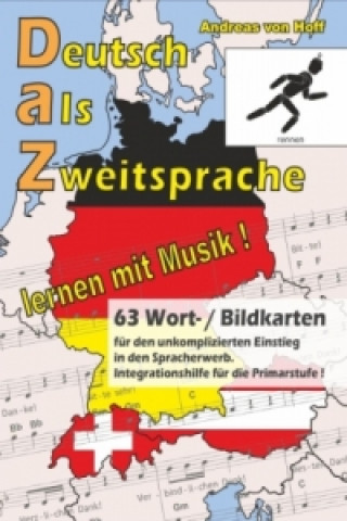 Deutsch als Zweitsprache - lernen mit Musik!, 63 Wort-/Bildkarten