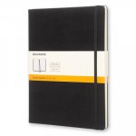 Moleskine Extra Large Ruled Notebook Hard Black