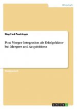 Post Merger Integration als Erfolgsfaktor bei Mergers and Acquisitions