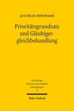 Prioritatsgrundsatz und Glaubigergleichbehandlung