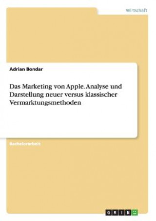 Das Marketing von Apple. Analyse und Darstellung neuer versus klassischer Vermarktungsmethoden