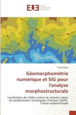 Geomorphometrie Numerique Et Sig Pour Lanalyse Morphostructurale