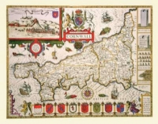 John Speeds Map of Cornwall 1611