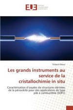 Les grands instruments au service de la cristallochimie in situ