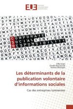Les determinants de la publication volontaire d'informations sociales