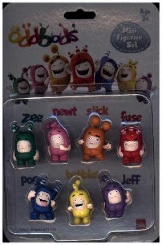 Oddbods Action Pack 7 Figurines