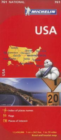 Michelin USA Road Map (Michelin Travel & Lifestyle)(Miękka)