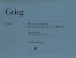 Grieg, Edvard - Peer-Gynt-Suiten - Fassung für Klavier zu vier Händen