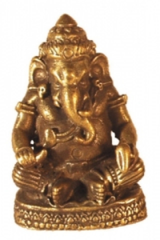 Figur Ganesha Messing mini