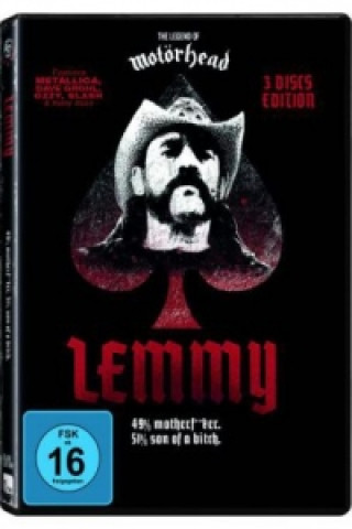 Lemmy - The Movie, 3 DVDs (Black Edition)