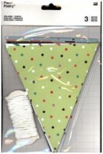Girlande Bunte Wimpel