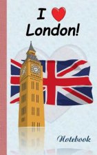 I love London (Notebook / Notizbuch)