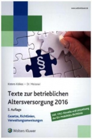 Texte zur Betrieblichen Altersversorgung 2016