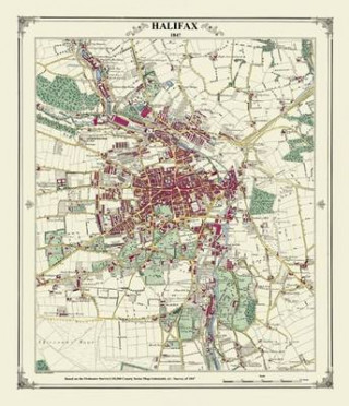 Haddington 1893 Map
