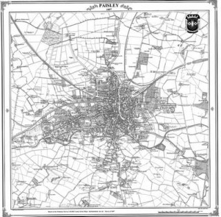 Map of Paisley 1857