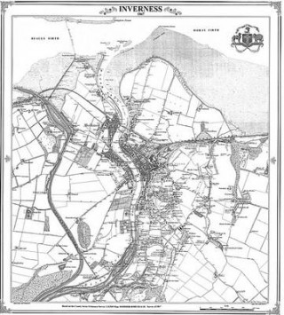 Inverness 1867 Map