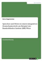Sprechen und Hören in einem integrativen Deutschunterricht am Beispiel des Bundesblinden Institut (BBI) Wien