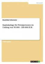 Kapitalanlage fur Privatpersonen im Umfang von 50.000 - 100.000 EUR