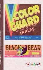 Vintage Label Art Notebook