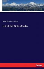 List of the Birds of India