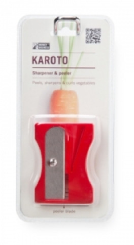 Gemüsespitzer und -schäler Karoto red