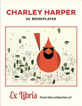 Charley Harper  Cardinal Bookplates