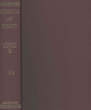 International Law Reports: Volume 164