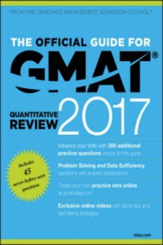 Official Guide for GMAT Quantitative Review 2017 with Online