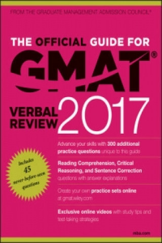 Official Guide for GMAT Verbal Review 2017 with Online Quest