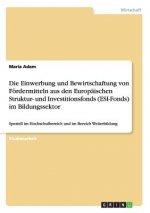 Einwerbung und Bewirtschaftung von Foerdermitteln aus den Europaischen Struktur- und Investitionsfonds (ESI-Fonds) im Bildungssektor