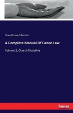 Complete Manual Of Canon Law