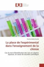 La place de l'expérimental dans l'enseignement de la chimie