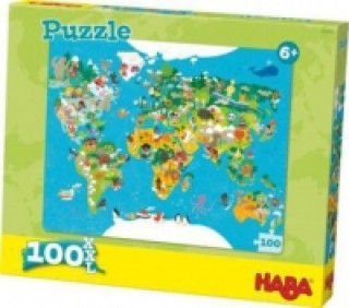 Weltkarte (Kinderpuzzle)