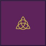 Wicca Purple Tpo3 Tarot Cloth