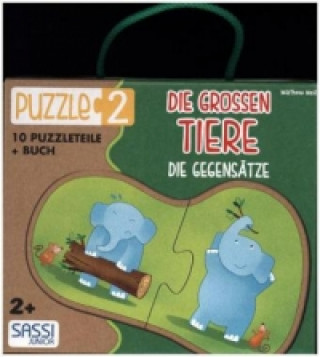 Die Grossen Tiere - Die Gegensatze (Kinderpuzzle)