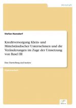 Kreditversorgung Klein- und Mittelstandischer Unternehmen und die Veranderungen im Zuge der Umsetzung von Basel III