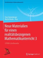Neue Materialien Fur Einen Realitatsbezogenen Mathematikunterricht 3