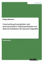Untersuchung homophober und heteronormativer Diskursausschnitte auf Basis der Annahmen der Queeren Linguistik
