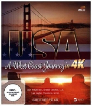 USA A West Coast Journey 4K, 1 UHD-Blu-ray