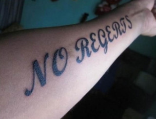 No Regerts