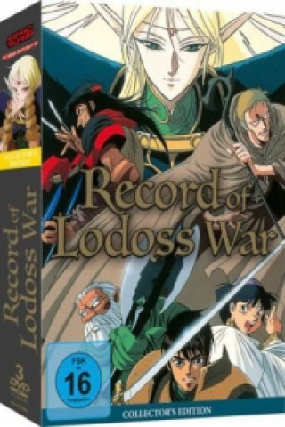 Record of Lodoss War - Gesamtausgabe, 3 DVDs