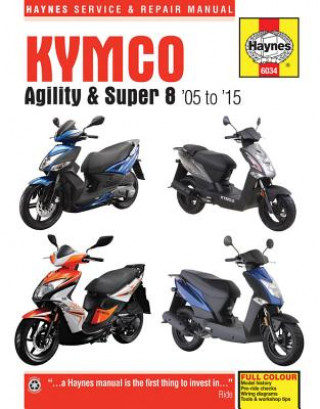 Kymco Agility & Super 8 Scooters (05 - 15)