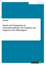 Musik und Propaganda im Nationalsozialismus. Die Funktion des Singens in der Hitlerjugend