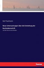 Neue Untersuchungen uber die Entstehung der Buchstabenschrift
