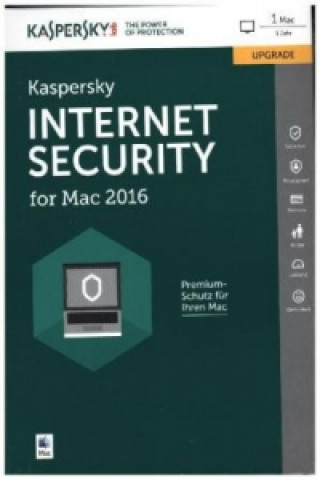 Kaspersky Internet Security for MAC 2016, Upgrade, 1 CD-ROM