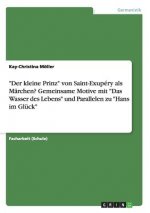 kleine Prinz von Saint-Exupery als Marchen? Gemeinsame Motive mit Das Wasser des Lebens und Parallelen zu Hans im Gluck