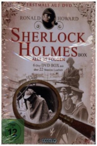 Sherlock Holmes Deluxe-Metallbox, 6 DVD