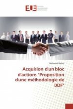 Acquision d'un bloc d'actions 